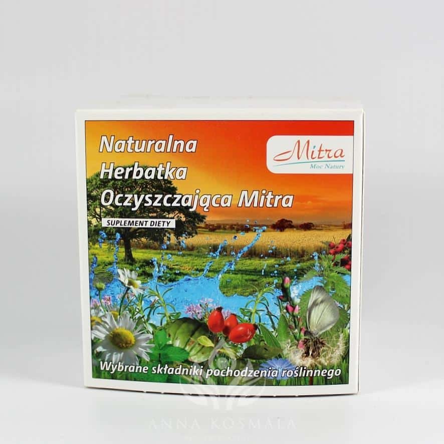 Naturalna Herbatka Oczyszczająca Mitra 1 Naturalna Herbatka Oczyszczająca Mitra 30 saszetek