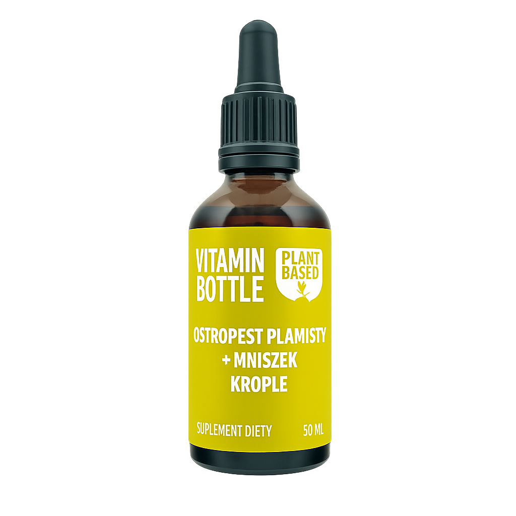 Ostropest Plamisty + Mniszek – krople 50 ml Ostropest Plamisty + Mniszek – krople 50 ml