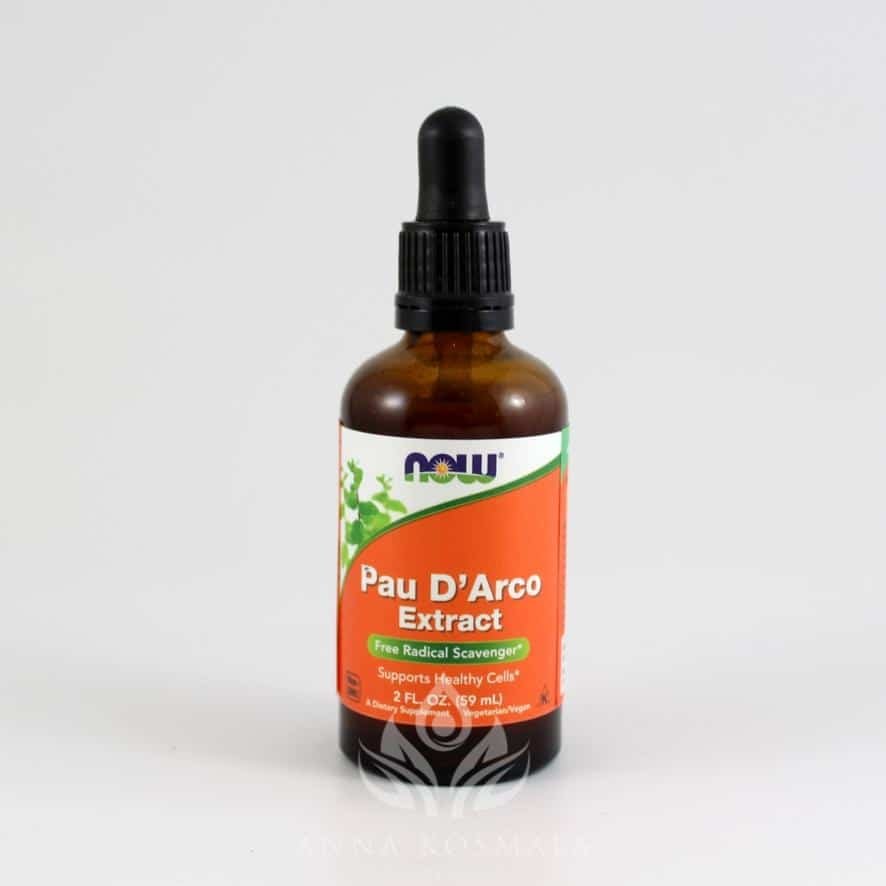 Pau D'Arco Extract - La Pacho wyciąg 59ml Now 1 Pau D’Arco Extract (La Pacho) krople 59 ml