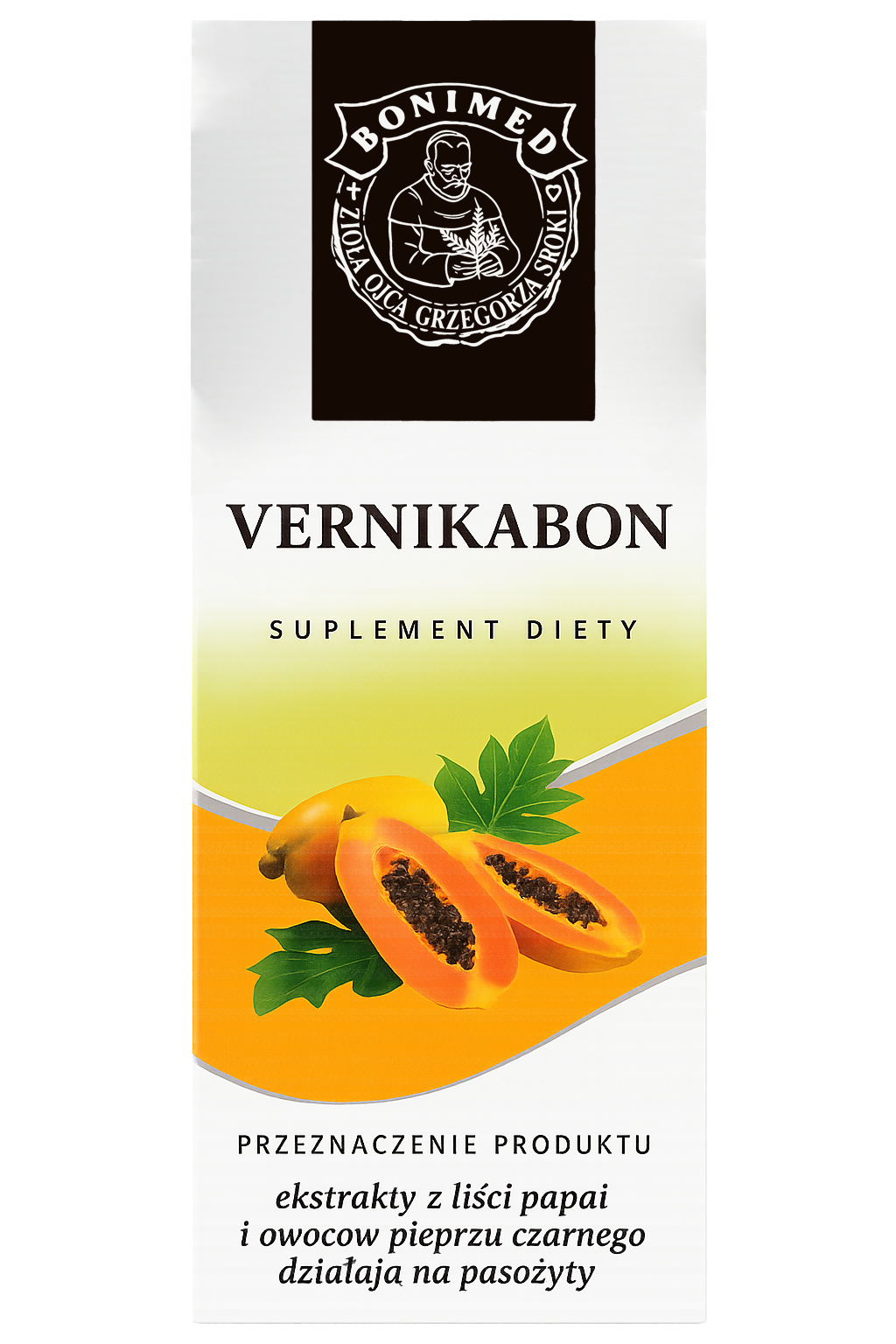 Vernikabon – syrop z ekstraktami i olejkami roślinnymi – 100 ml Vernikabon – syrop z ekstraktami i olejkami roślinnymi – 100 ml