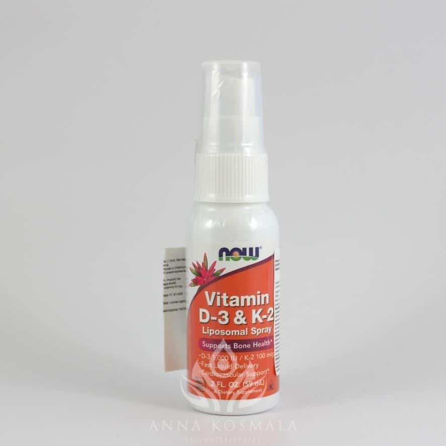 Vitamin D-3 & K-2 Liposomal Spray Now 1 Vitamin D-3 & K-2 Liposomal Spray 59 ml
