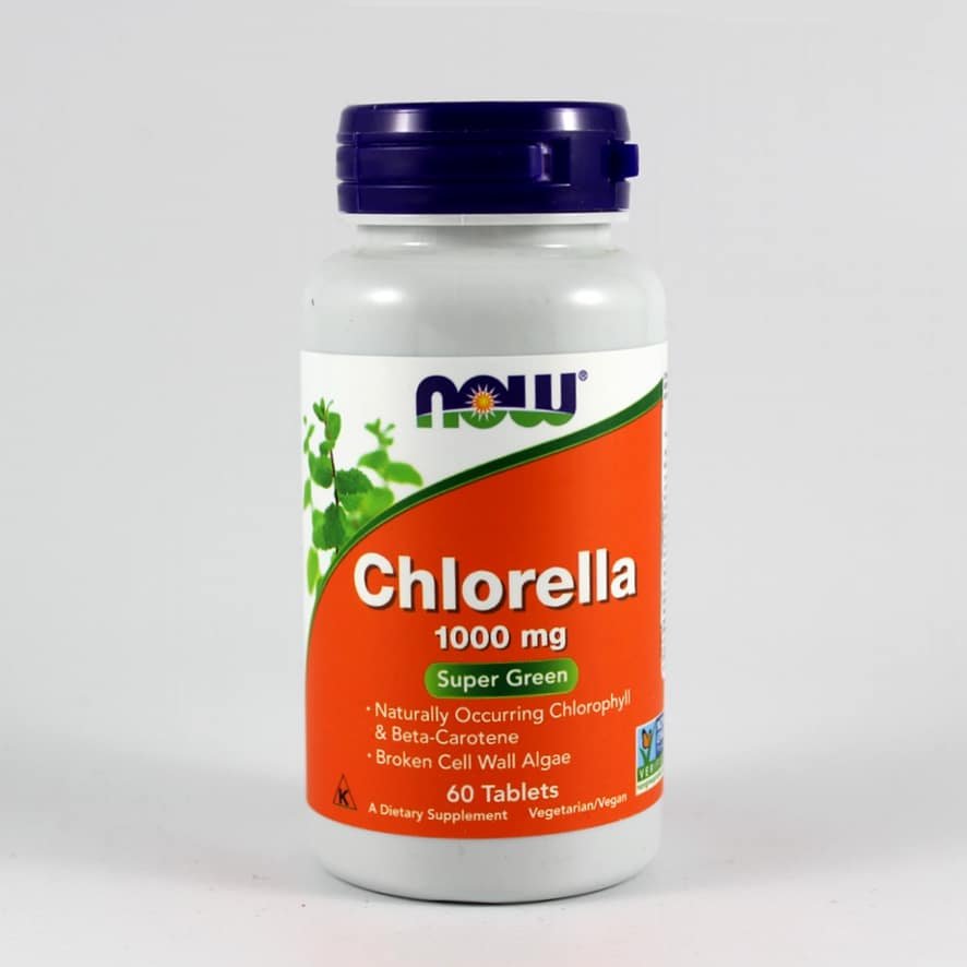 chlorella1000mg 60 tabletek Now 1 Chlorella 1000 mg 60 tabletek