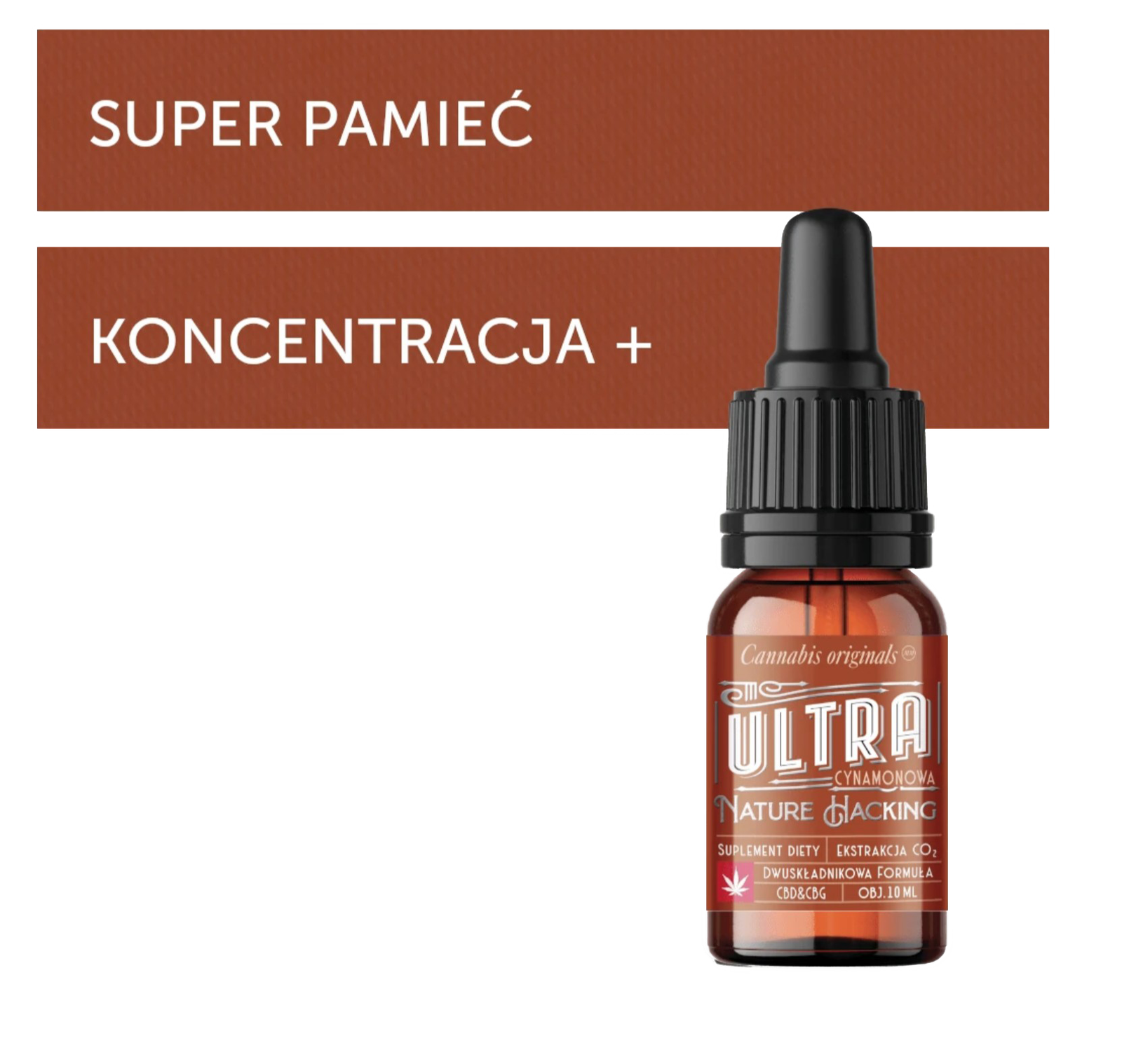 cynamon ultra 10 ml Olejek konopny ULTRA z cynamonem 10 ml