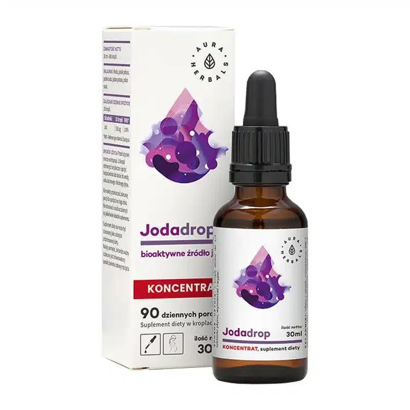 jodadrop Jodadrop – bioaktywne źródło jodu, koncentrat w kroplach 30 ml