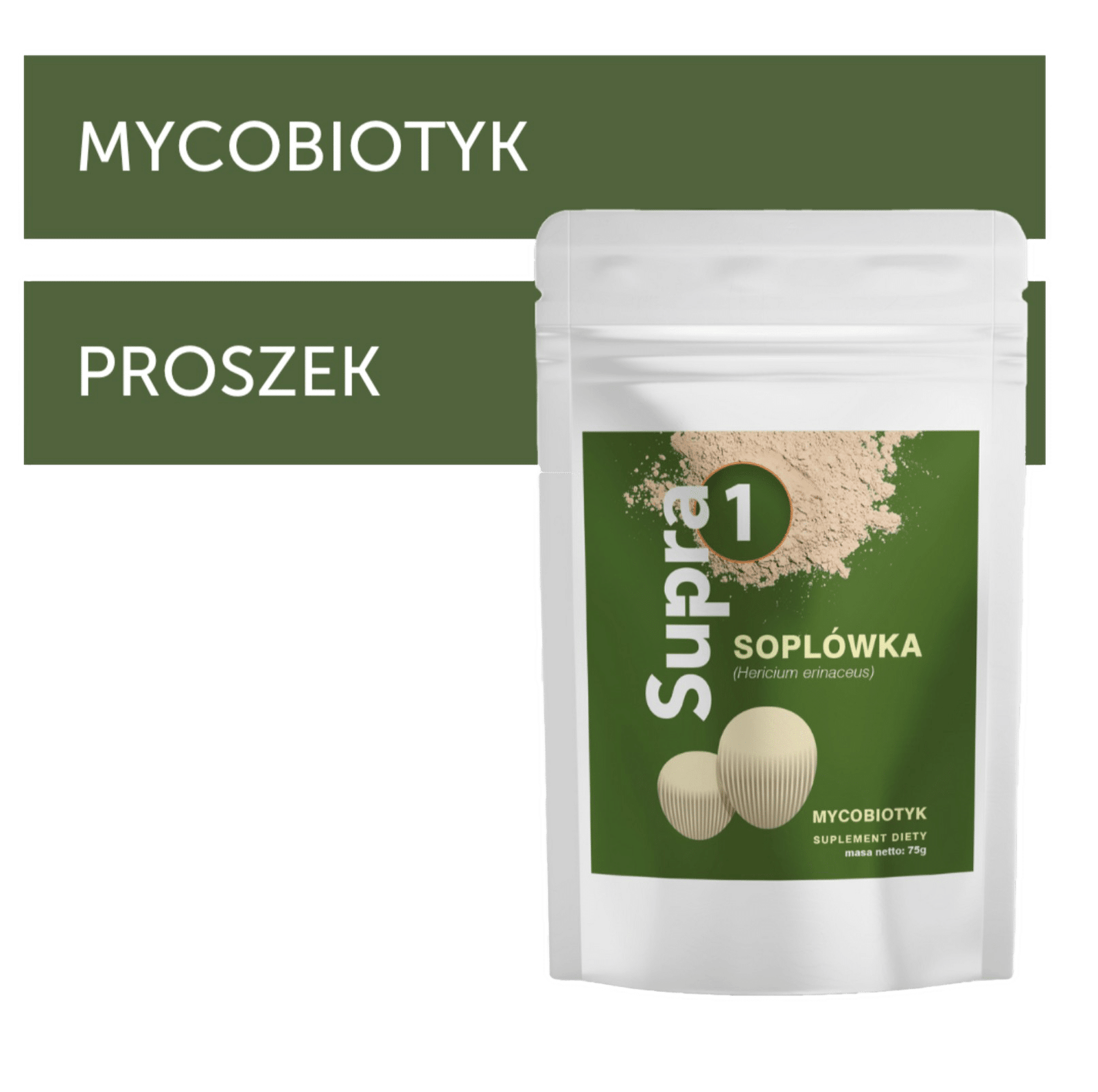 mycobiotyk Supra1 Soplówka w proszku 60g