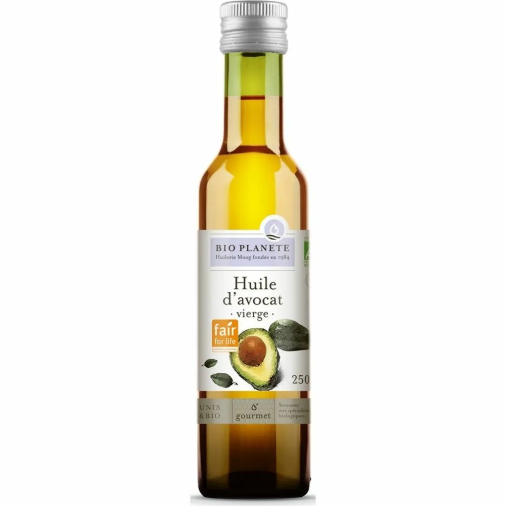olej z awokado Bio Olej z miąższu awokado extra virgin 250 ml Bio Planete