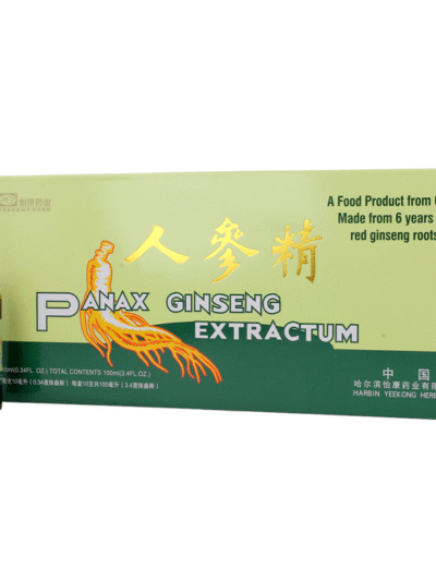 Panax Ginseng Extractum 2500 mg – napój z korzenia żeń-szenia 10 ampułek x 10 ml