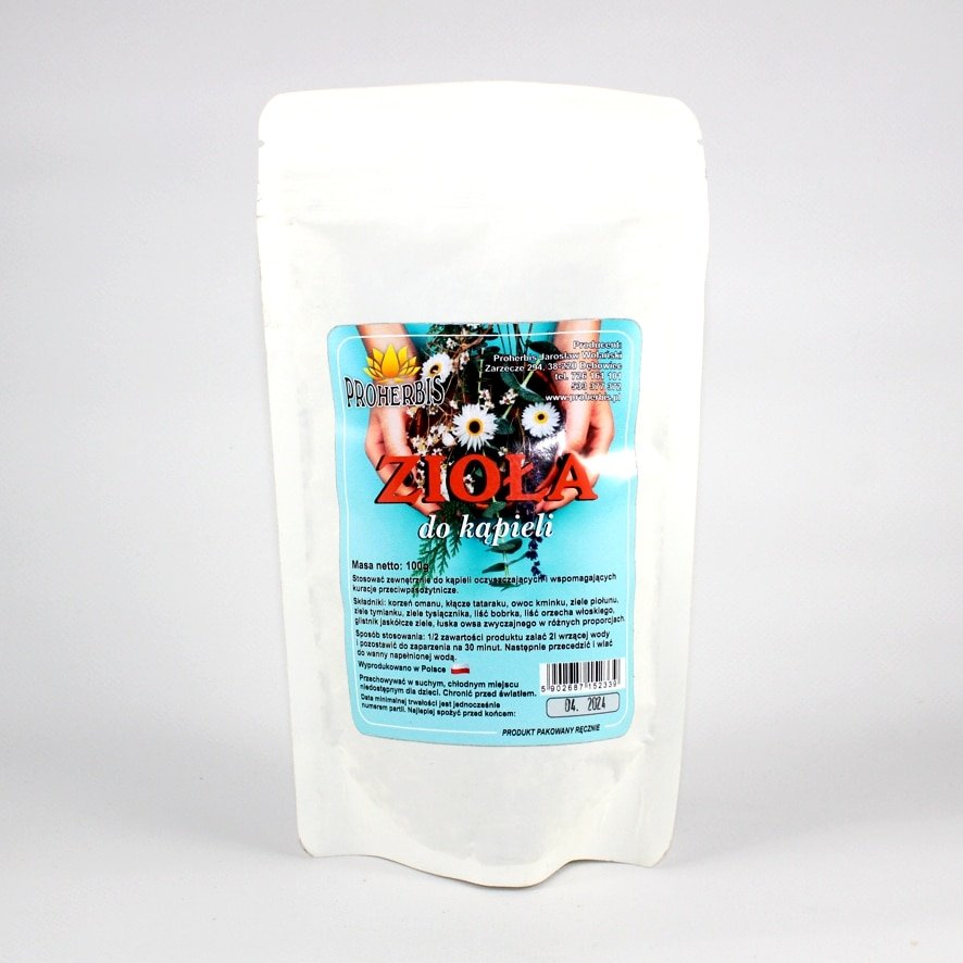 zioła do kąpieli 100g Proherbis 1 Zioła do kąpieli 100g Proherbis