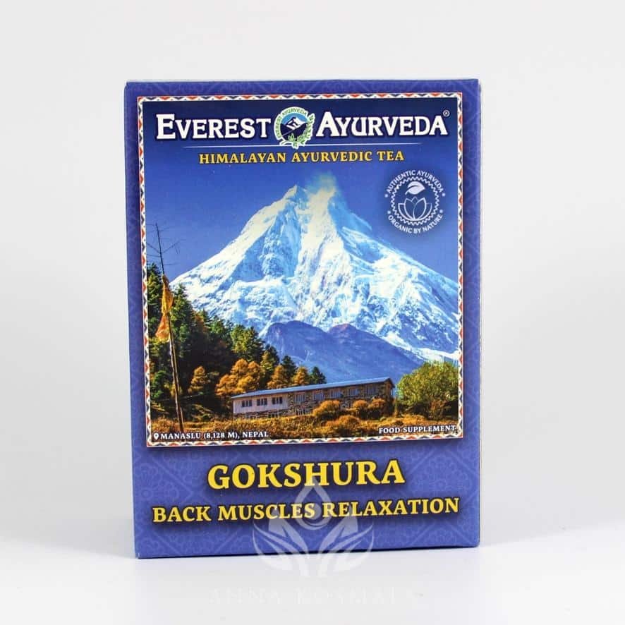 Gokshura Tea 100g Everest Ayurveda 1 Gokshura Tea (Ból pleców i kręgosłupa) 100g