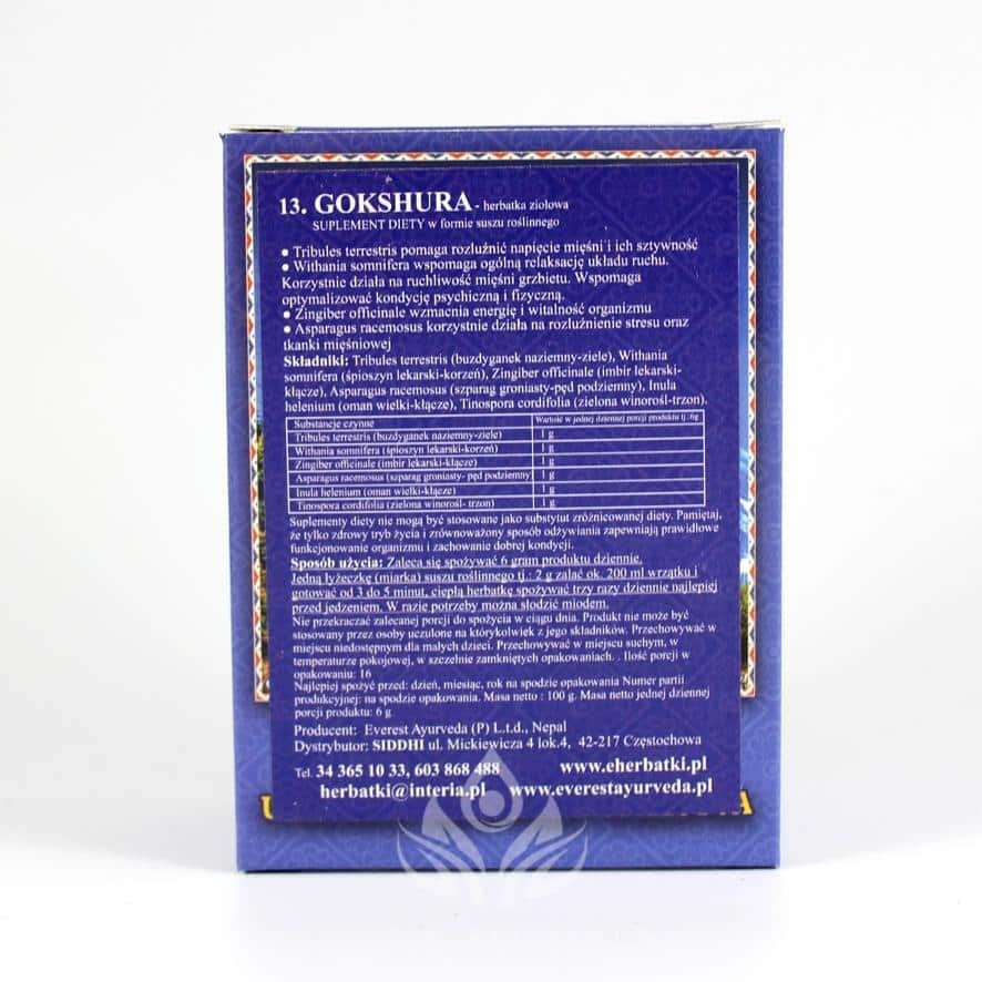 Gokshura Tea 100g Everest Ayurveda 3