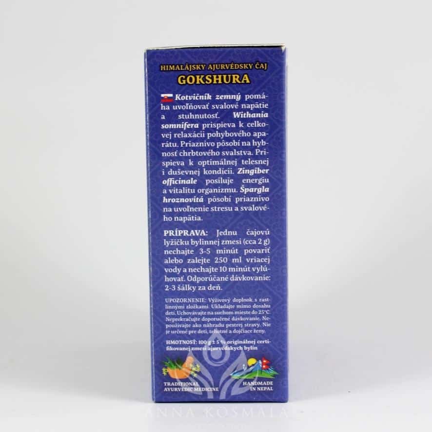 Gokshura Tea 100g Everest Ayurveda 4