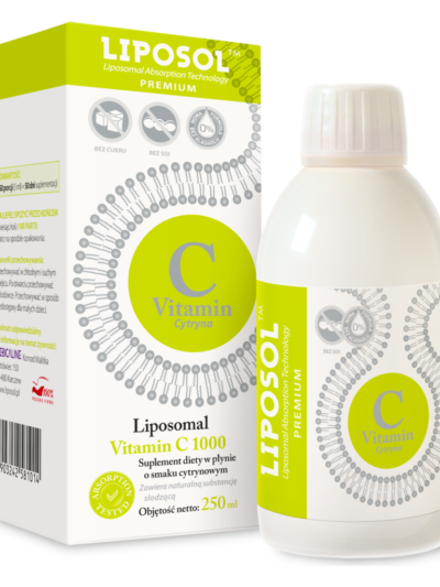 Liposol™ Liposomalna Witamina C 1000 Buforowana Cytrynowa 250 ml