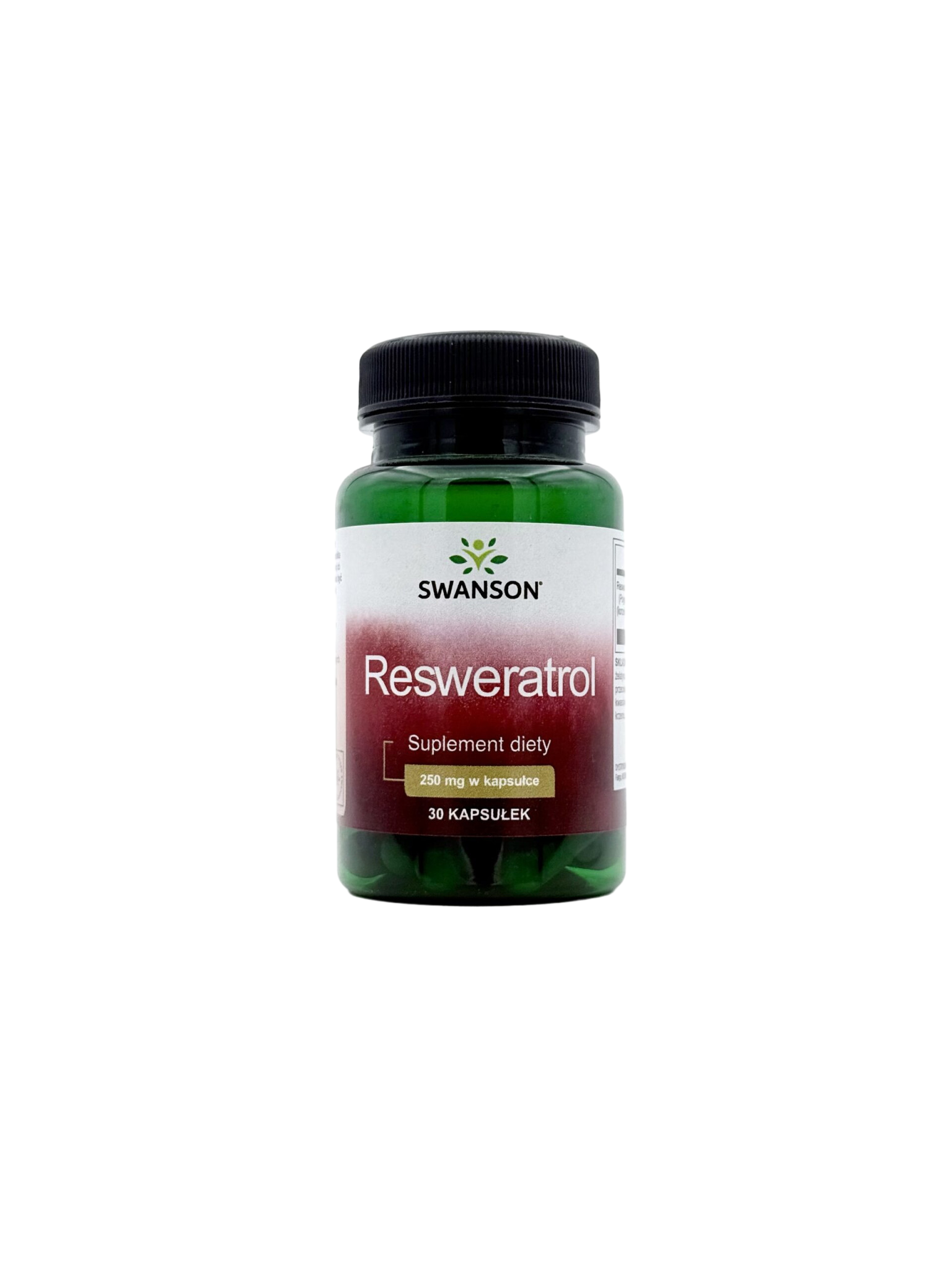 IMG_0027 Swanson Resweratrol 250 mg, 30 kapsułek