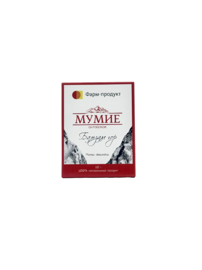 Mumio Oczyszczone Shilajit Ałtajskie – Balsam Gór, 10 g