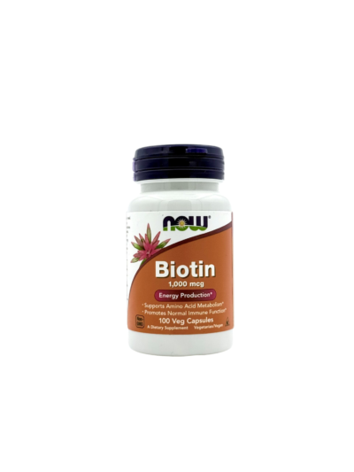 Biotin 1000 mcg kapsułki wegetariańskie