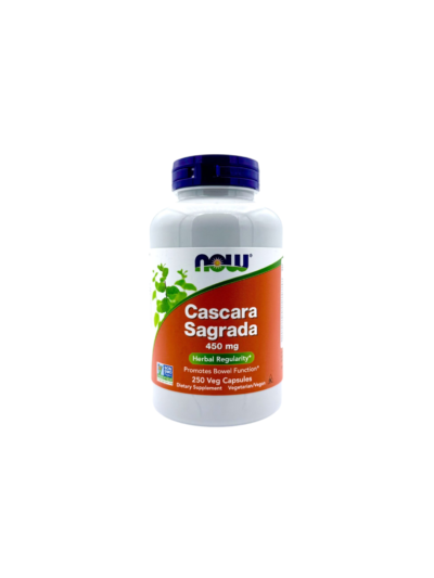 Cascara Sagrada 450 mg, 250 kapsułek