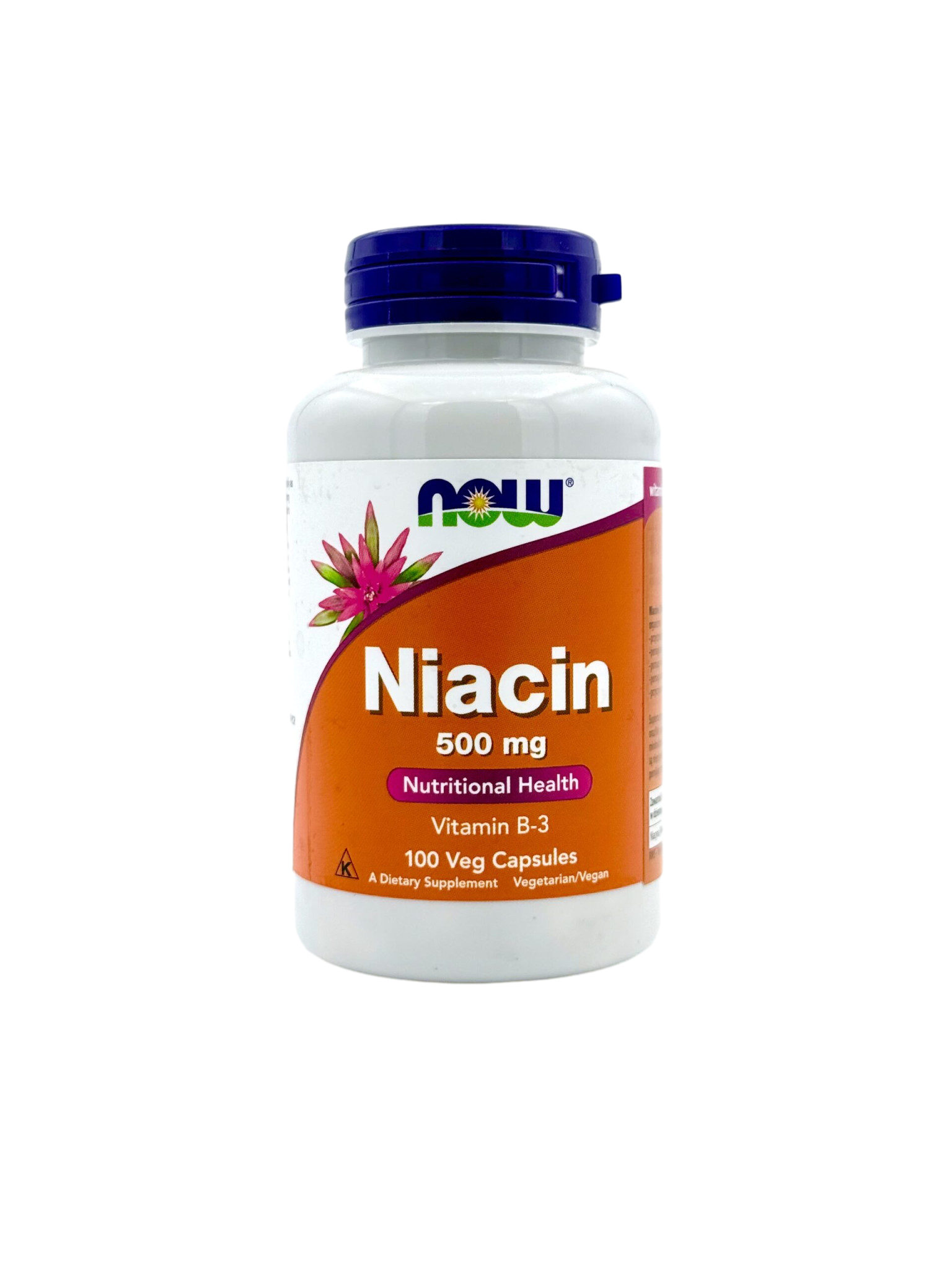 IMG_0055 Niacin 500 mg (Witamina B-3) - NOW Foods