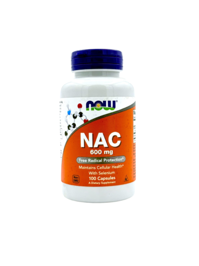 NAC 600 mg, 100 kapsułek