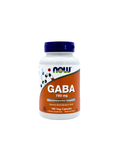 GABA 750 mg - 100 kapsułek wegetariańskich