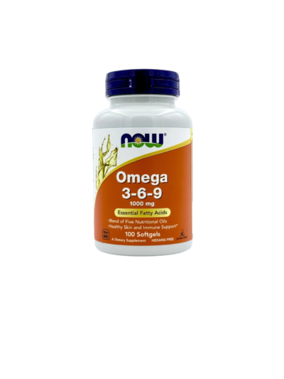 Omega 3-6-9, 1000 mg, 100 kapsułek