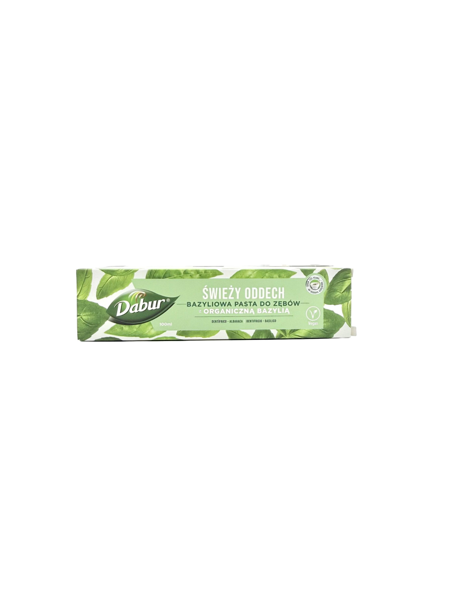 IMG_9736 Dabur Świeży Oddech - bazylowa pasta do zębów, 100 ml