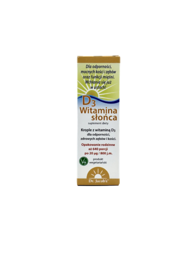 D3 Witamina słońca