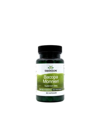 Swanson Bacopa Monnieri 10:1 Extract 50 mg, 90 kapsułek