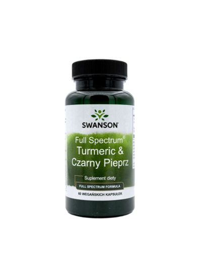 Swanson Full Spectrum Turmeric & Czarny Pieprz