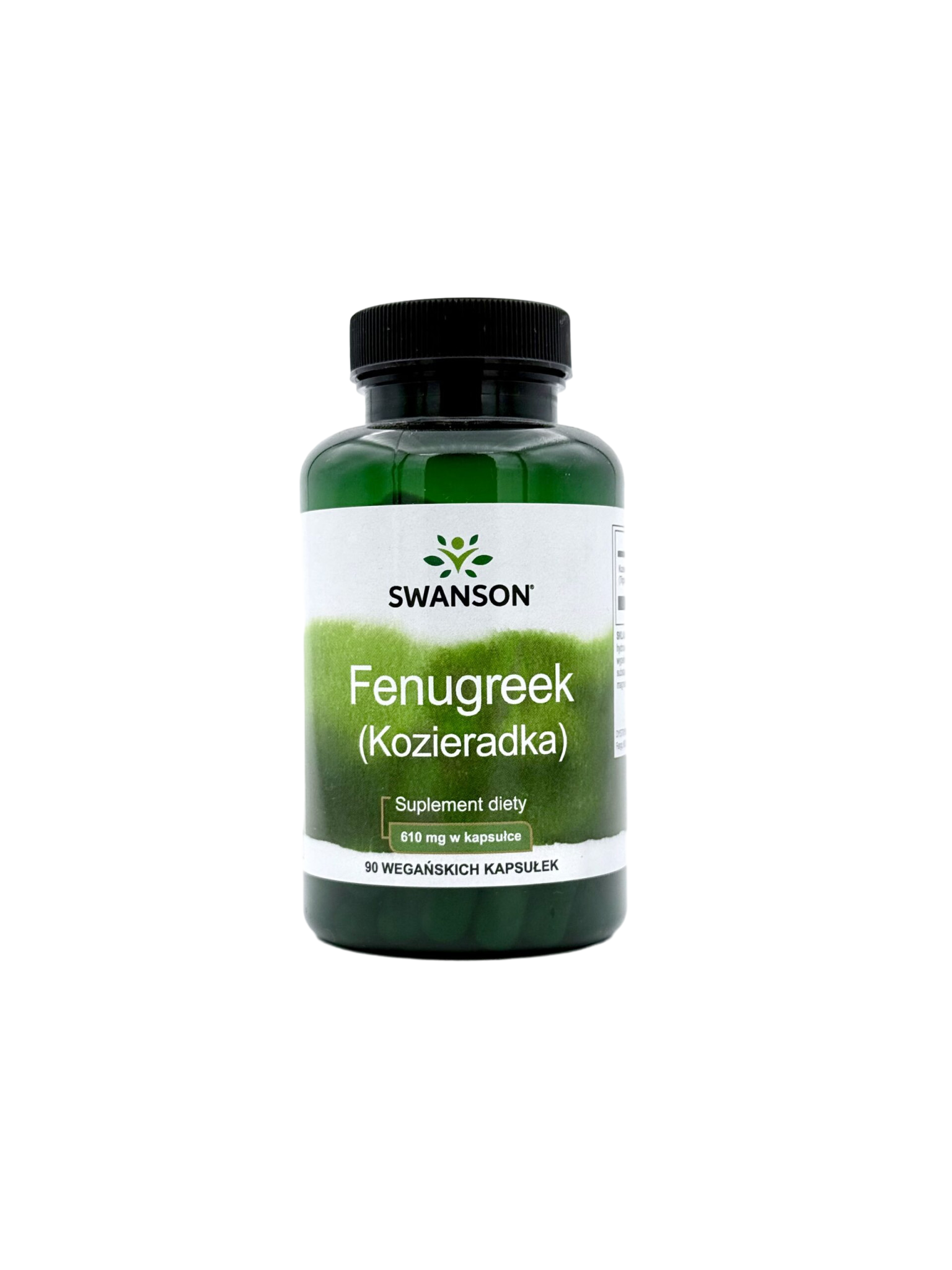 IMG_9950 Swanson Fenugreek (Kozieradka) 610 mg 90 wegańskich kapsułek