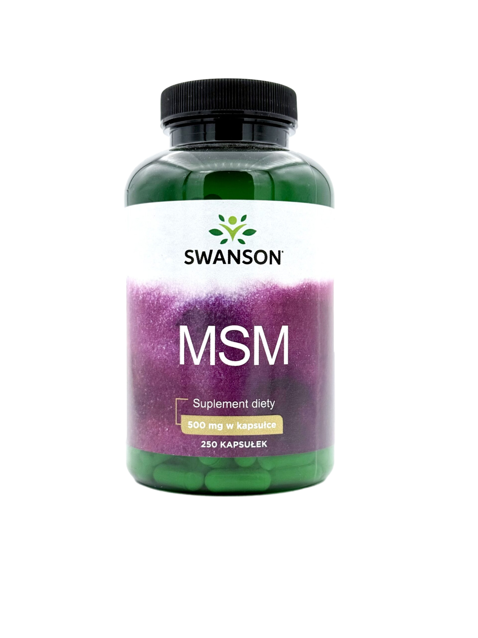 IMG_9954 Swanson MSM 500 mg, 250 kapsułek